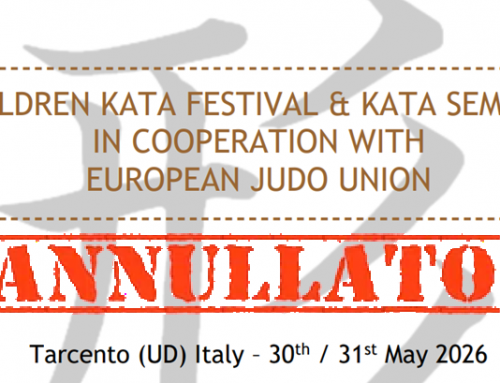 Children Kata Festival ANNULLATO. Trofeo Valli del Torre CAMBIO SEDE